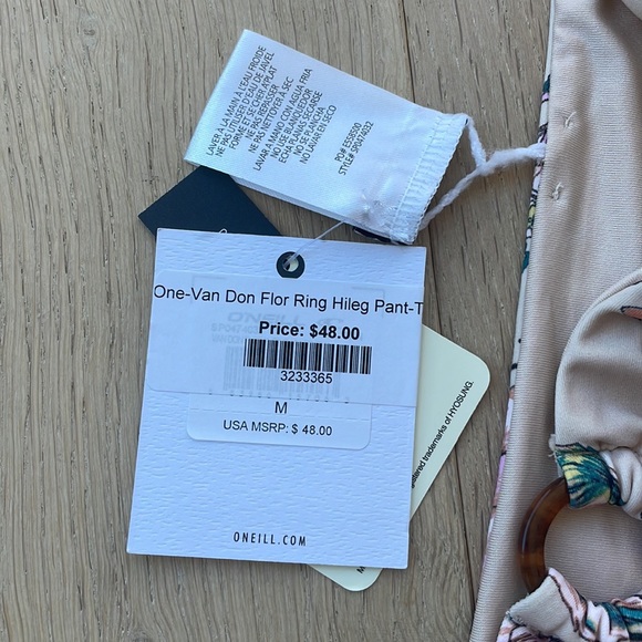 O’Neill Van don floral ring Hileg bikini Bottoms - Picture 9 of 10